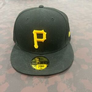 New Era Black and Gold Fitted Cap